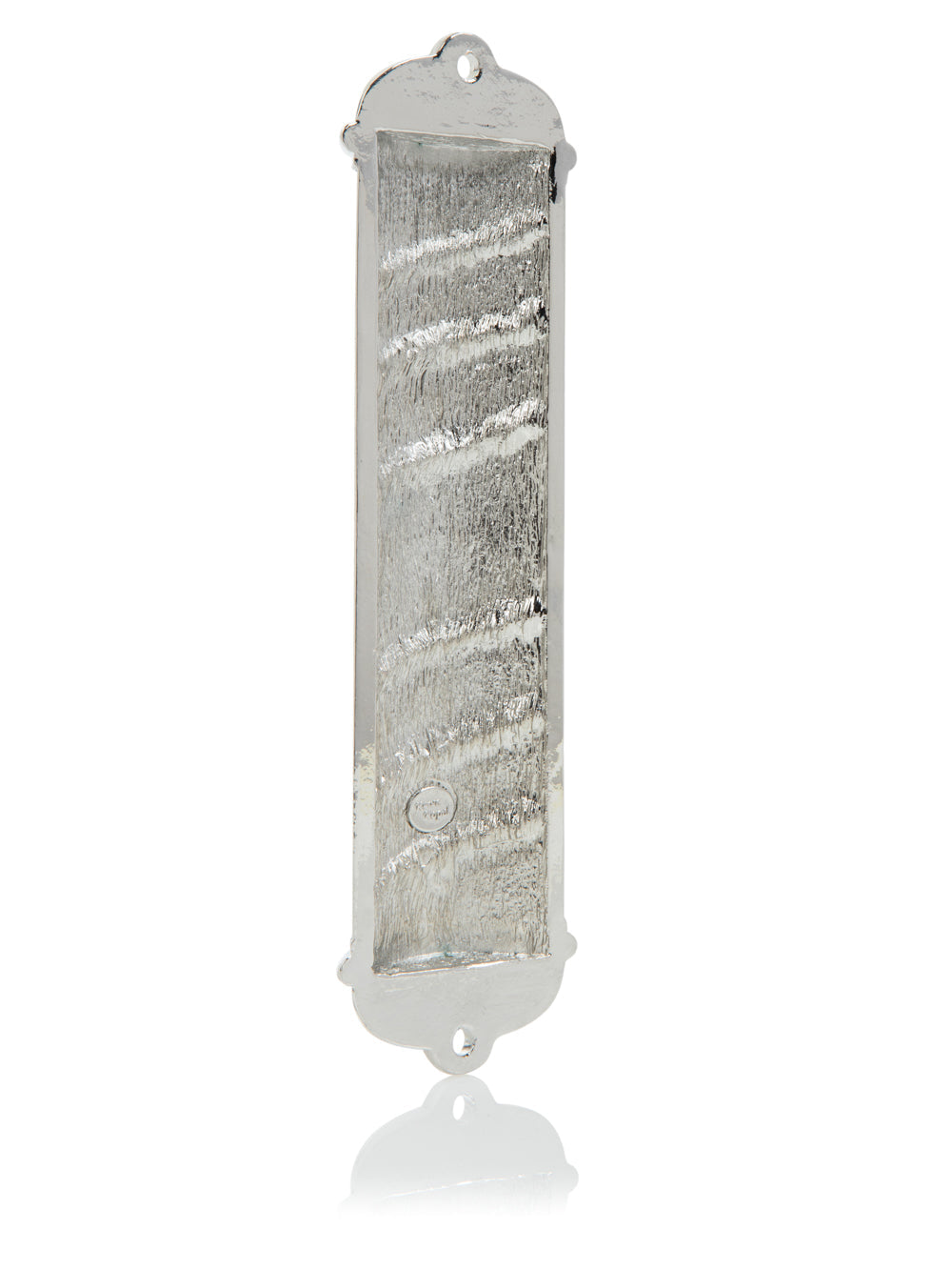 Blue Modern Mezuzah Case — Kosher Scroll Not Included