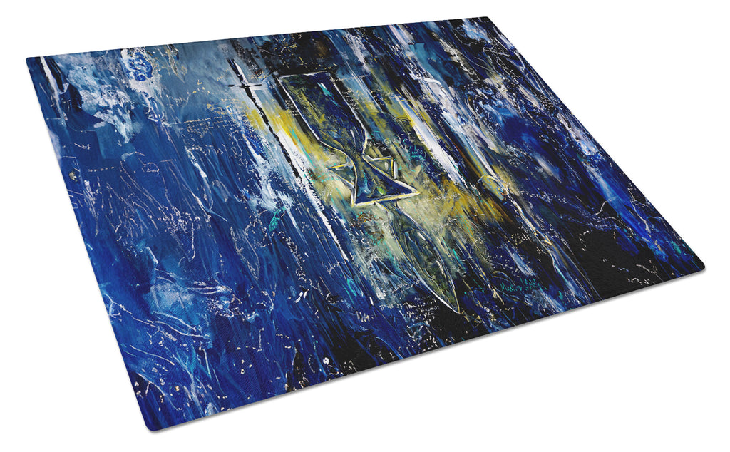 Star of David Glass Cutting Board
