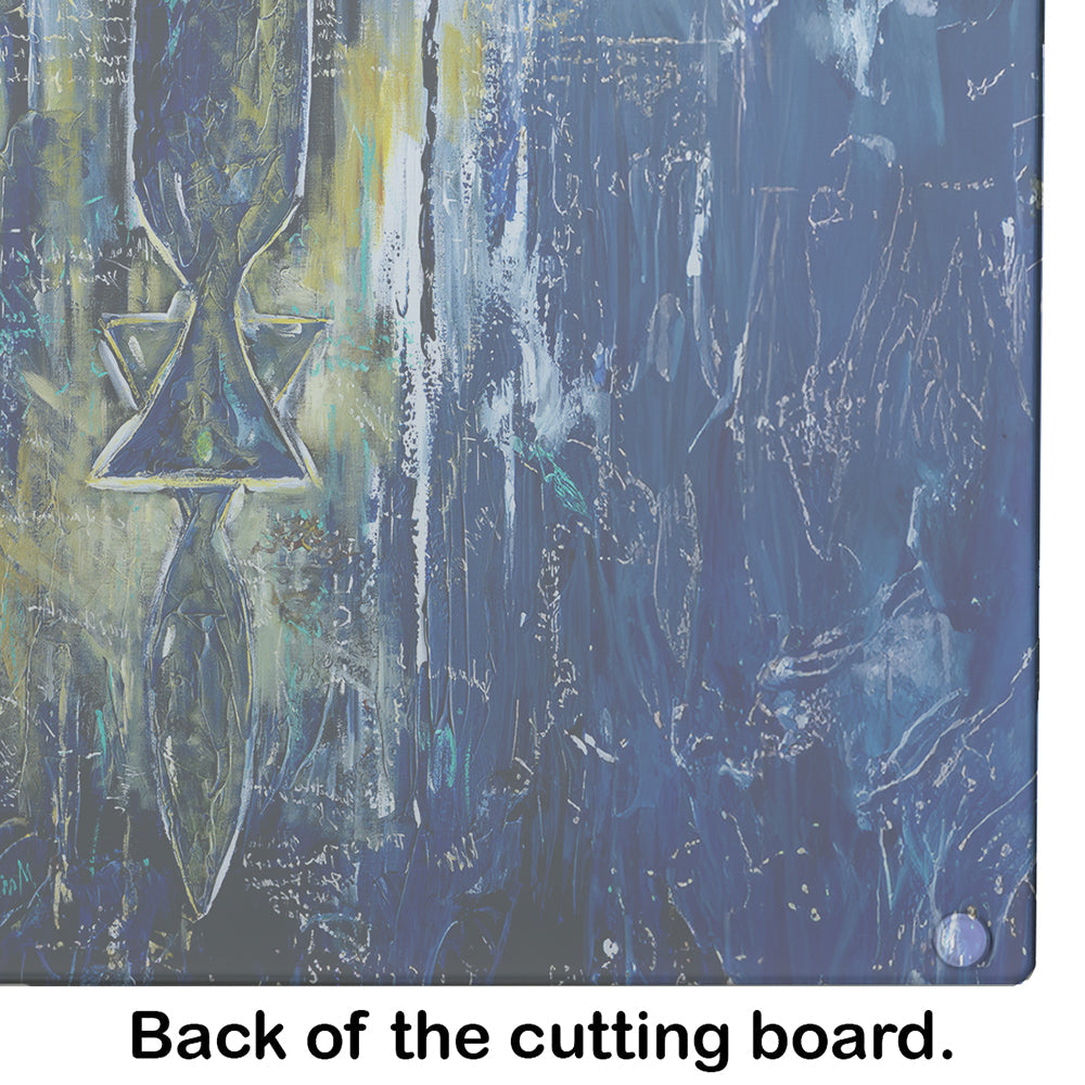 Star of David Glass Cutting Board