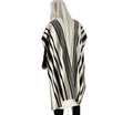Talitnia Prima AA premium pure wool tallit with black stripes